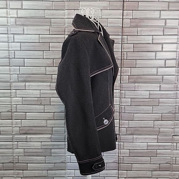 Jendo blazer retro feel with contrast stitching Size 6 - Picture 5 of 12